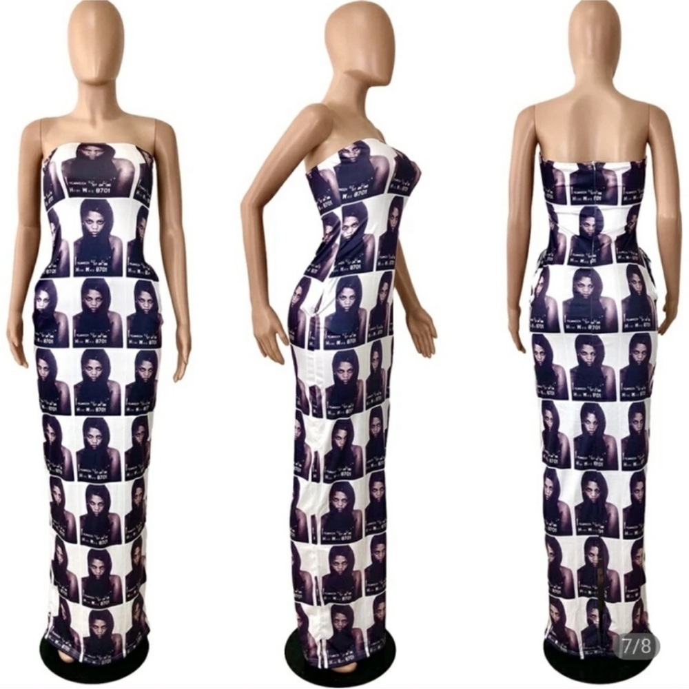 The Kimberly Lil Kim Mugshot dress